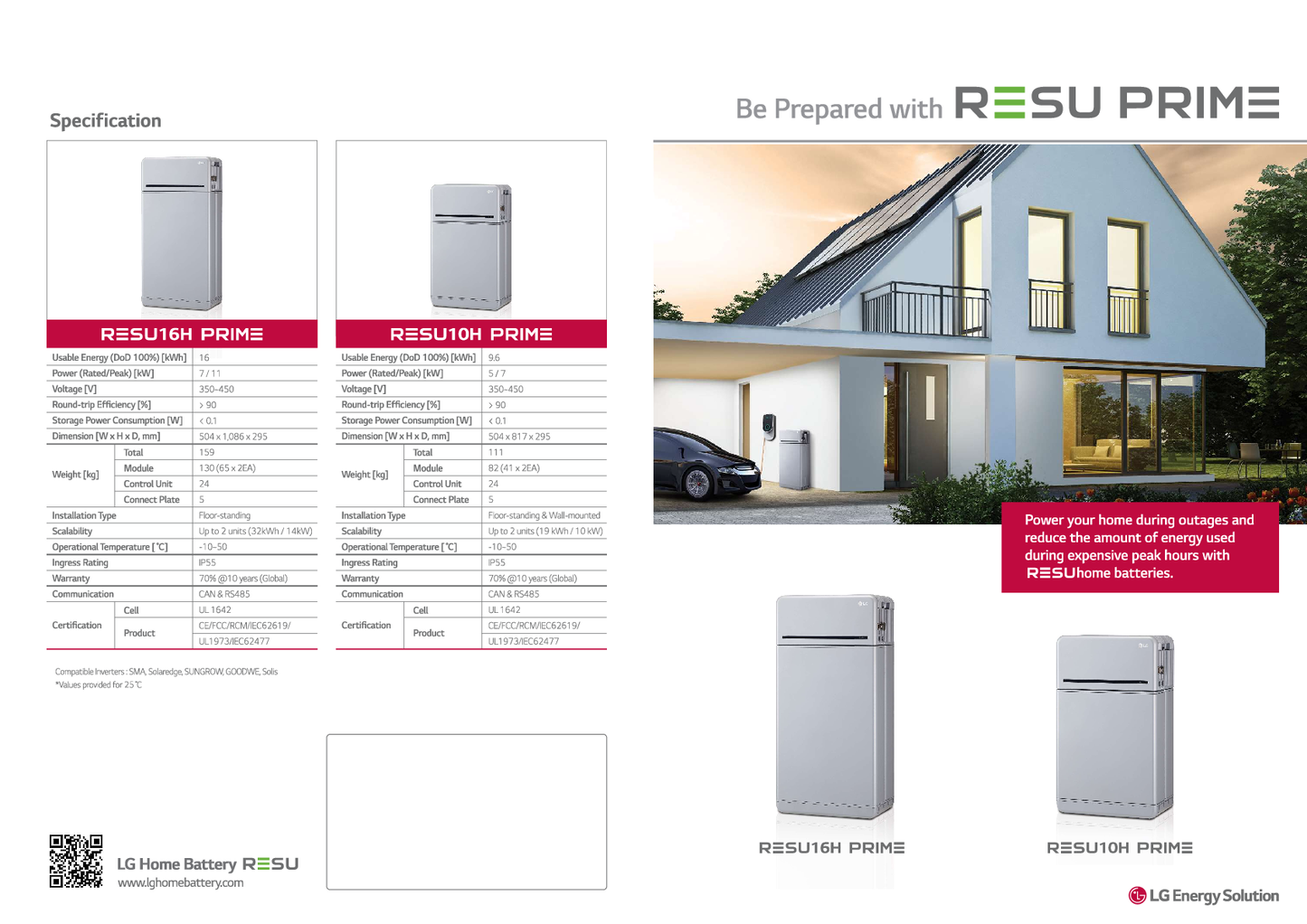 LG Energy Solution Wandhalterung für RESU 10