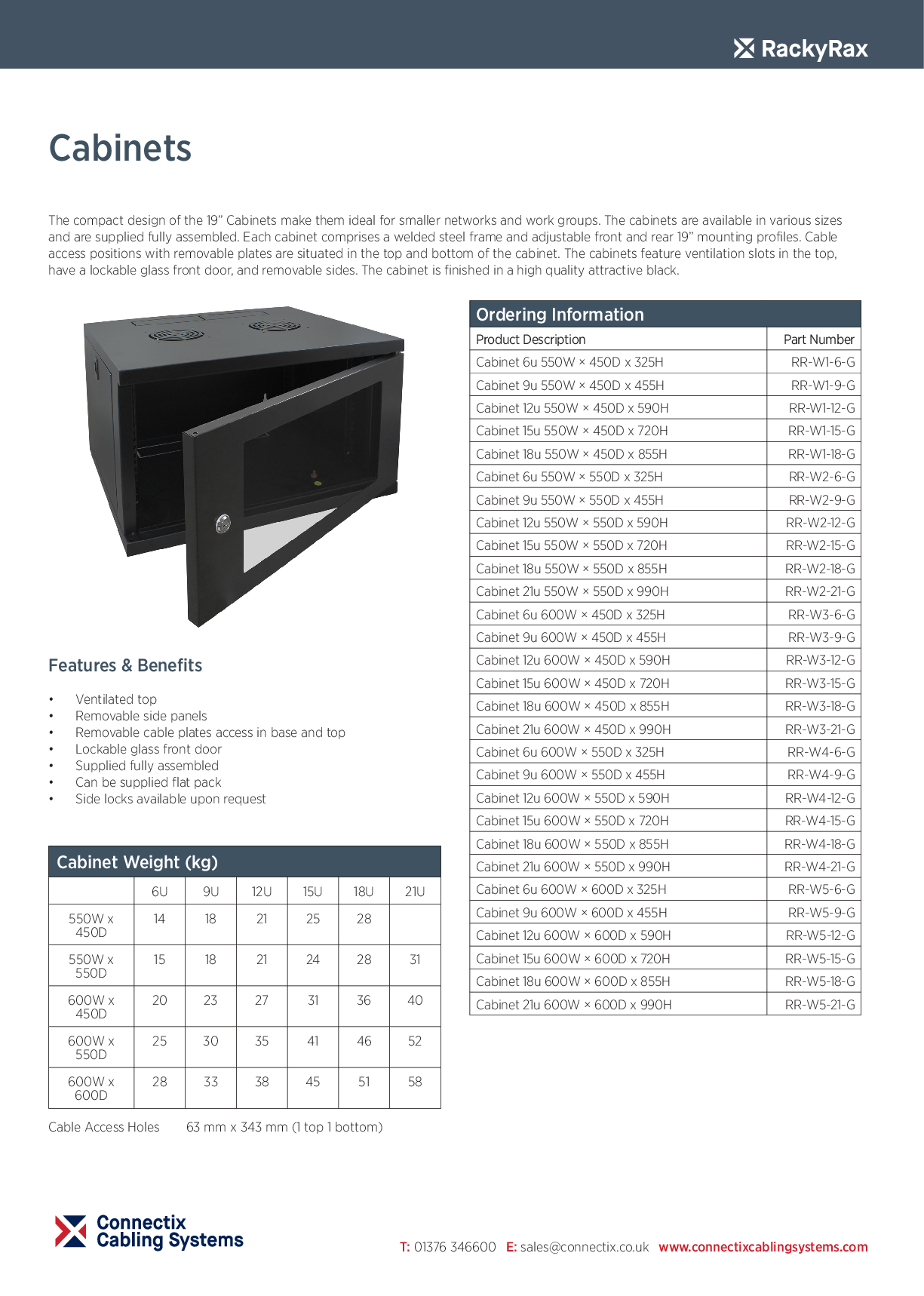 RackyRax Batterieschrank W2 6 G