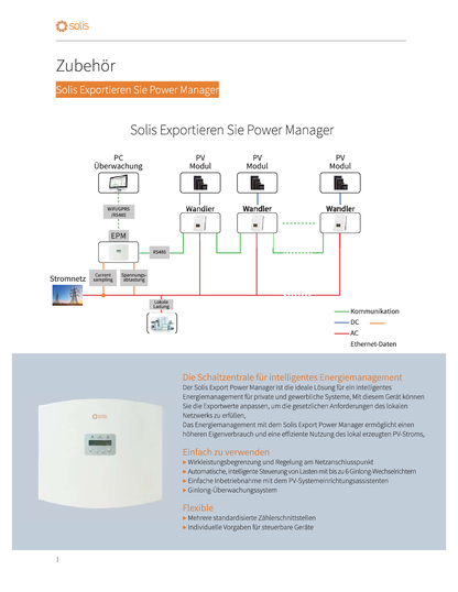 Solis Export Power Manager 5 GEN 3ph