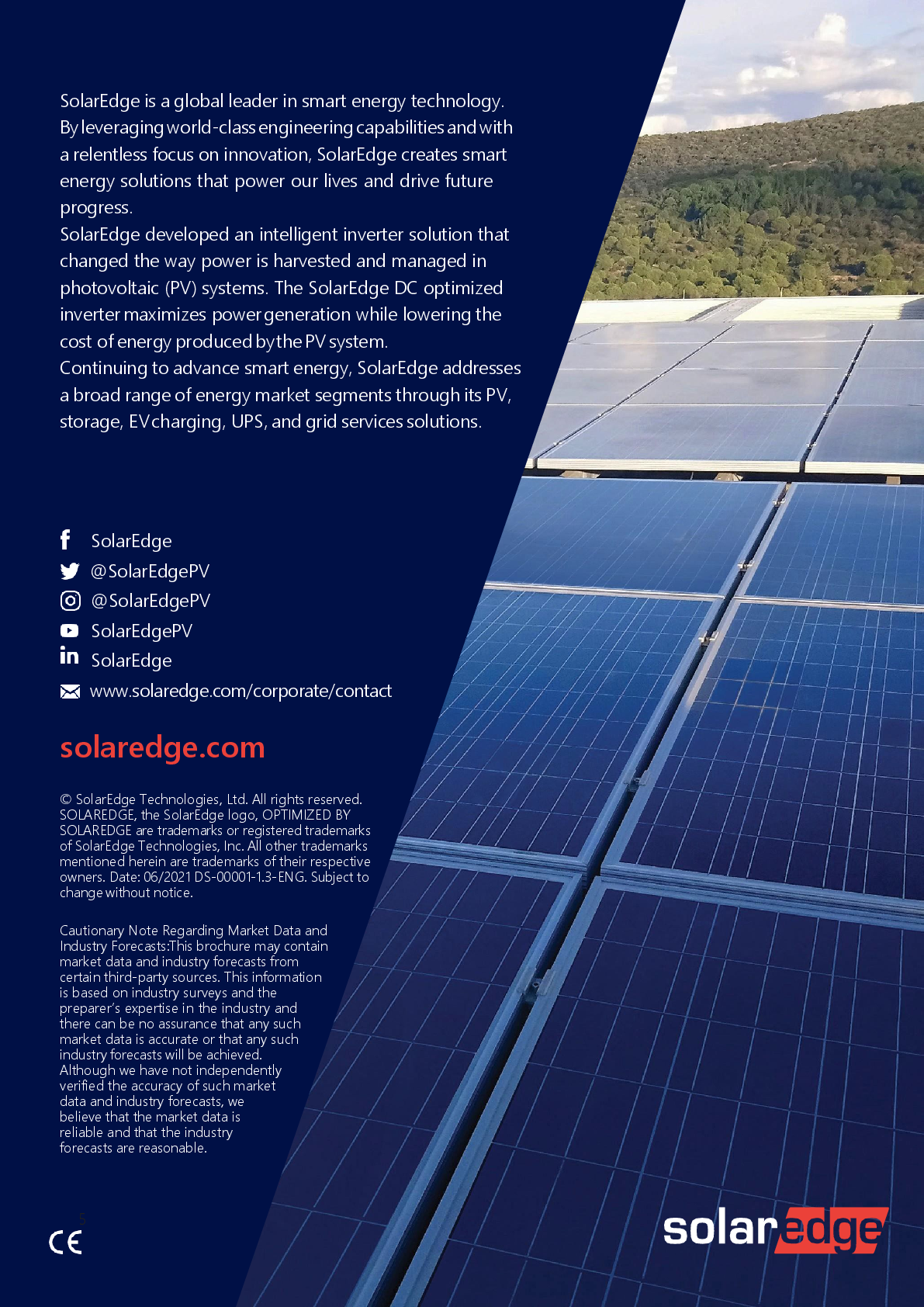 SolarEdge Home Inline Energiezähler mit Energy Net 3ph 230 400V 65A