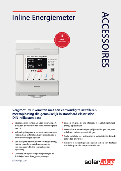 SolarEdge Home Inline Energiezähler mit Energy Net 3ph 230 400V 65A