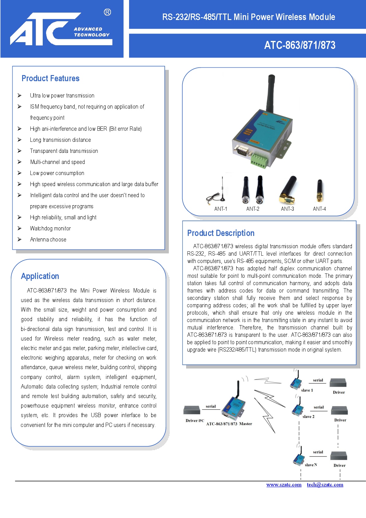 RCT Power Funkübertrager RS 485