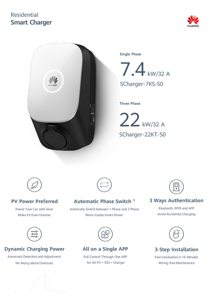 Huawei Smart EV Charger 11 22 kW