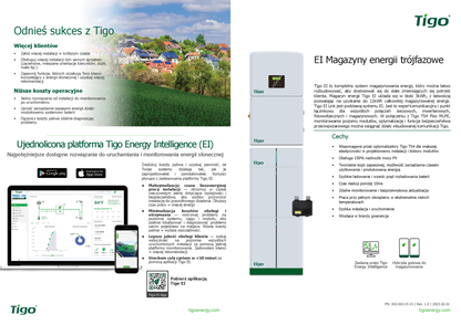 Tigo EI Wechselrichter TSI 6K3D 6kW Hybrid 3ph