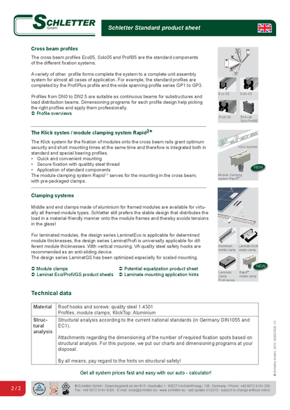 Schletter Dachhaken Rapid2+ Pro 45