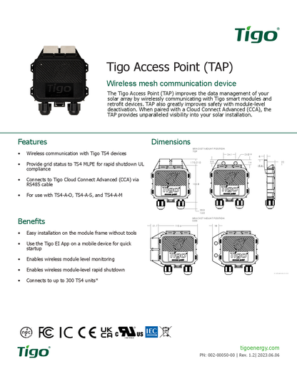 Tigo Zugangspunkt TAP