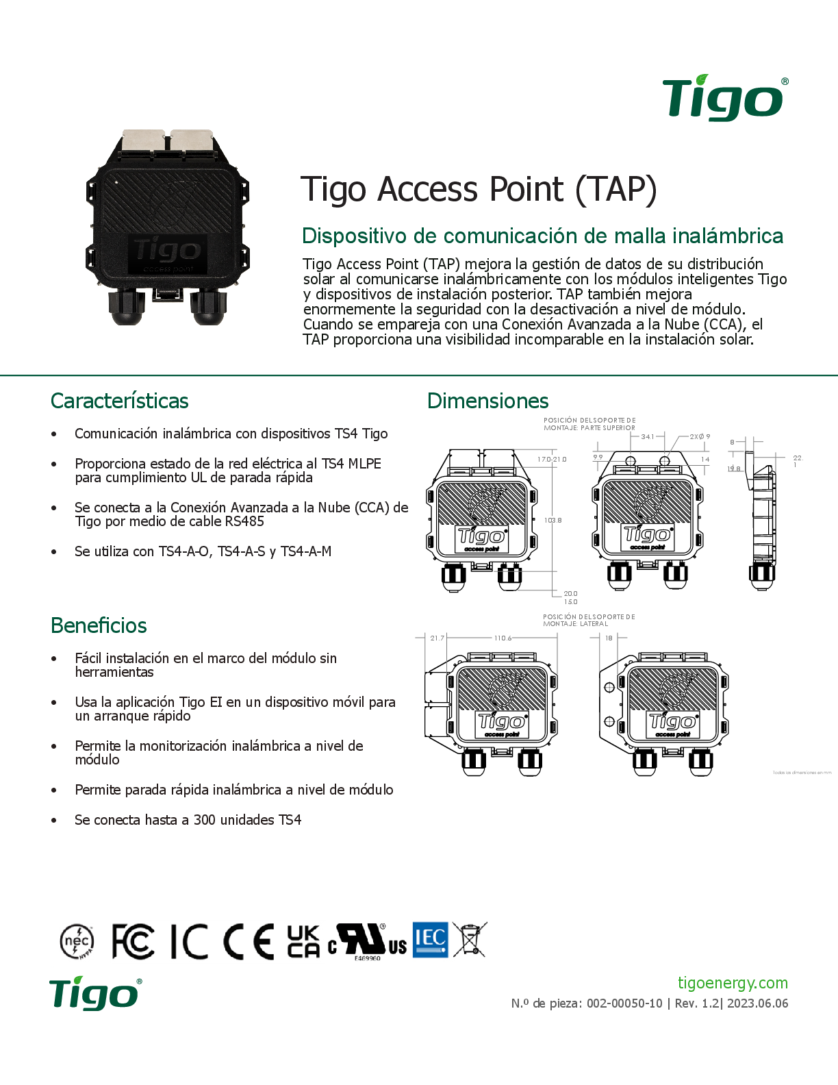 Tigo Zugangspunkt TAP