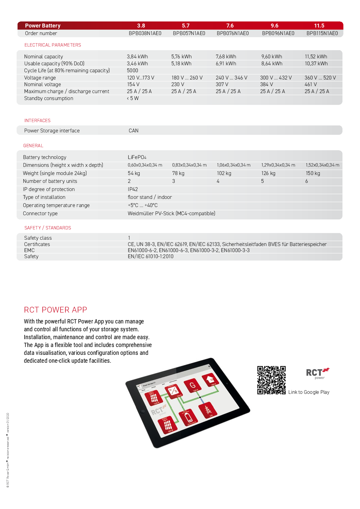 RCT Power Power Batterie 1.9 kWh Modul Erweiterung