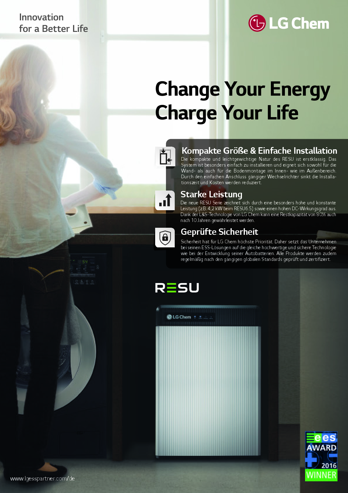 LG Energy Solution RESU 10 Li Ion