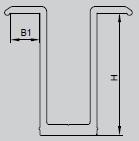 Schletter Mittelklemme Rapid 16 40-50mm silber