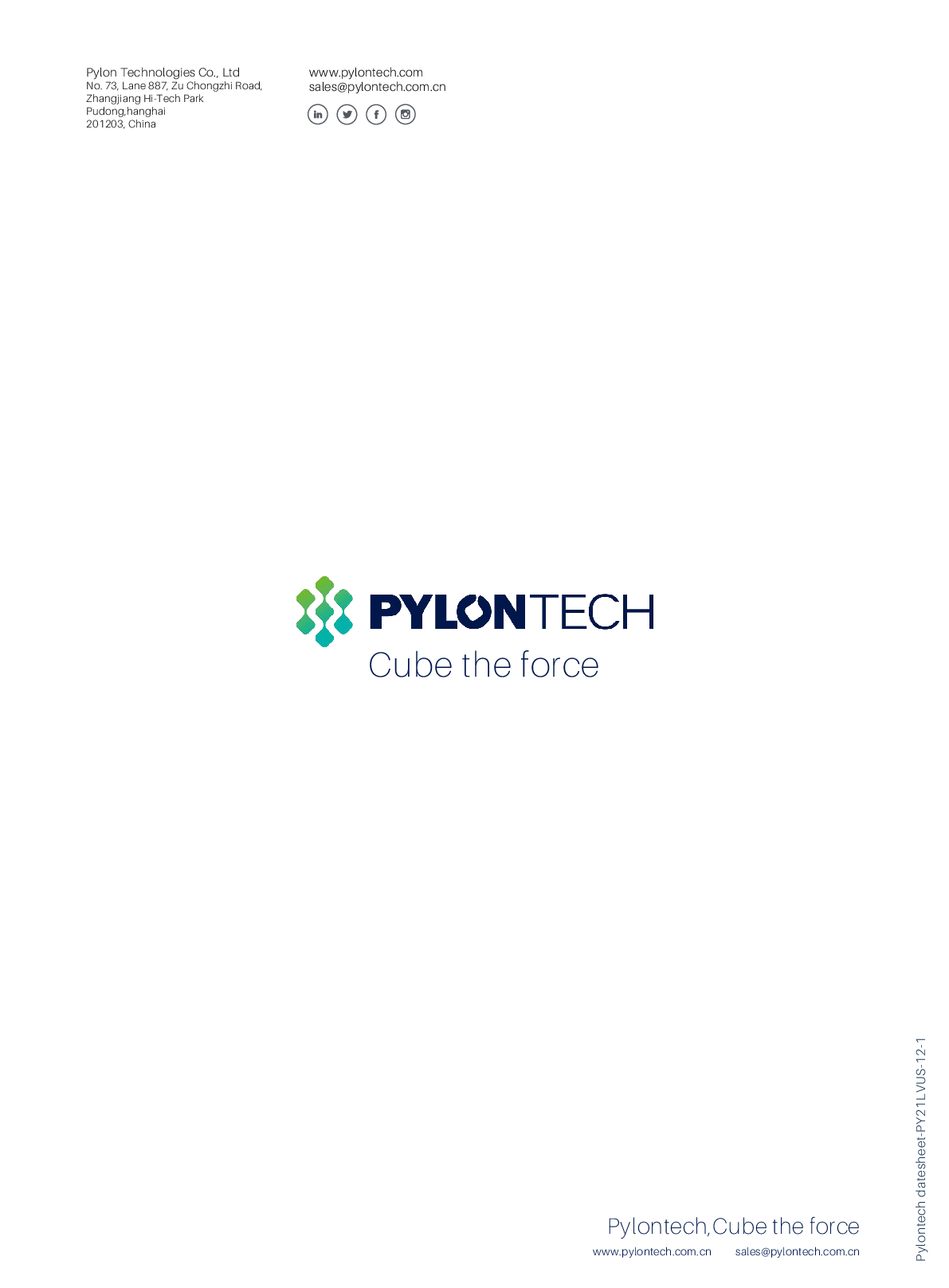 Pylontech US3000C 3.5kWh Li Ion Batterie 48V ohne Halterung