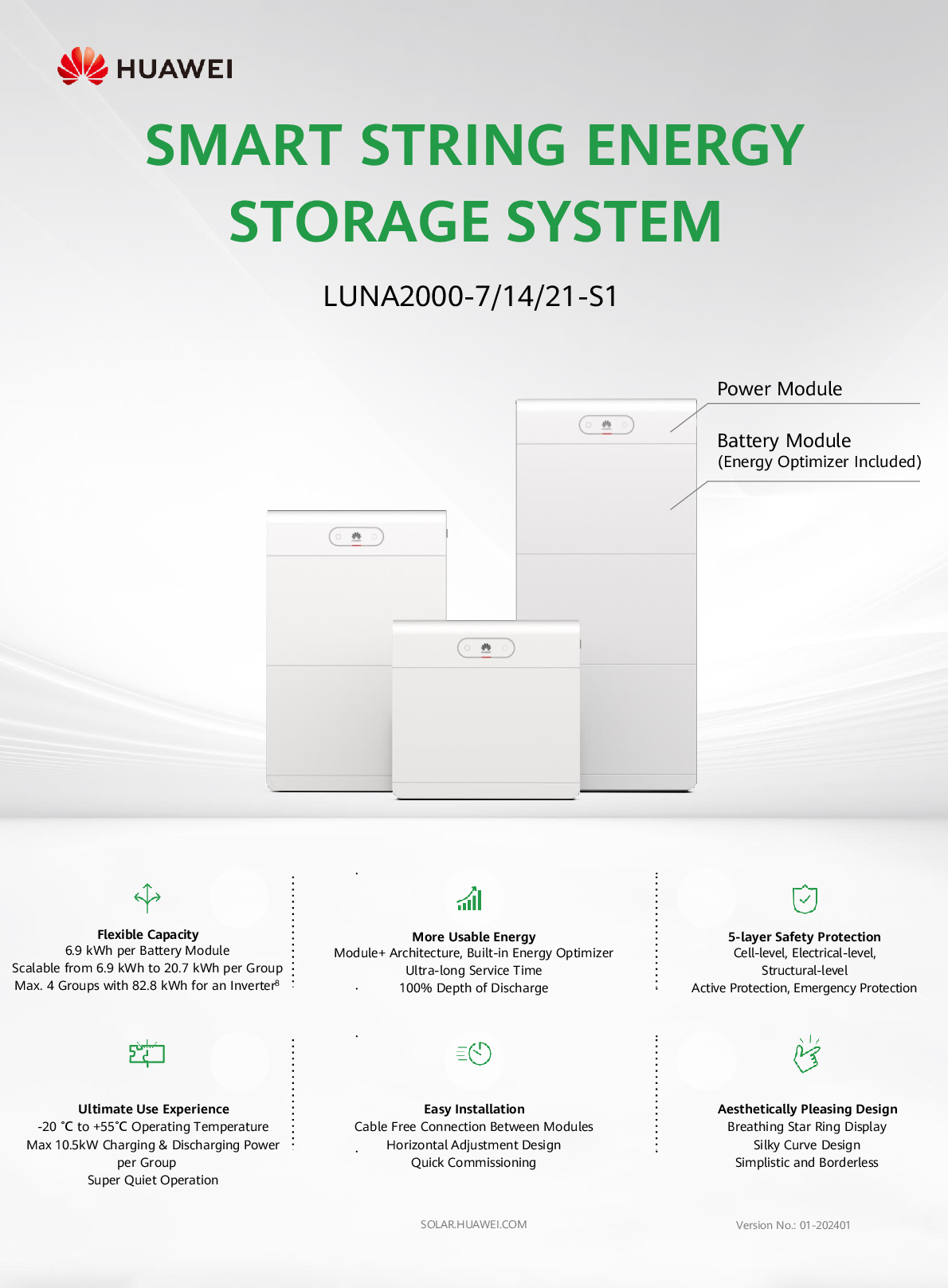 Huawei Huawei LUNA2000 S1 Wandhalterung