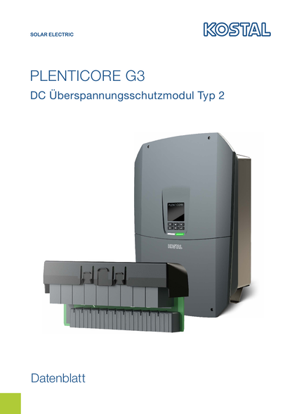 Kostal DC Überspannungsschutzmodul für G3