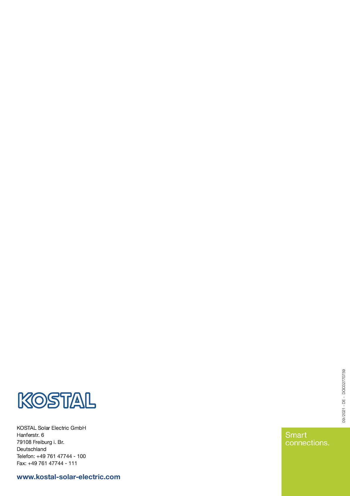 Kostal Wallbox Enector AC 3,7 bis 11 kW