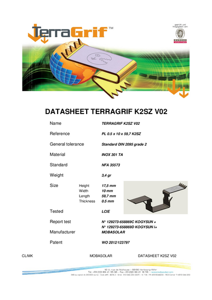 K2 Terragrif K2SZ
