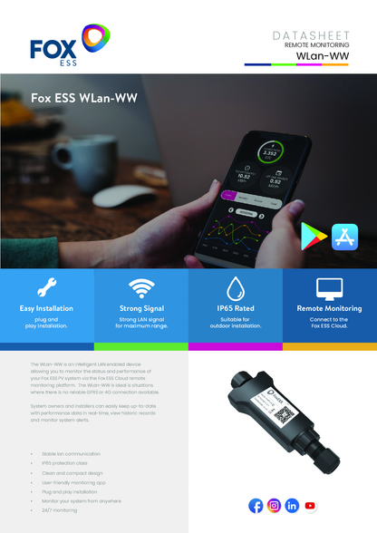 Fox ESS LAN Monitoring Stick Wlan-WW