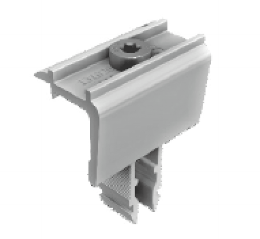 Schletter Endklemme RapidPro 30-47 mm Silber
