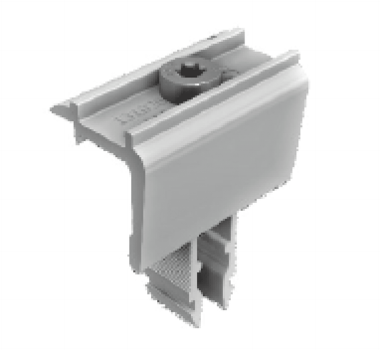 Schletter Endklemme RapidPro 30-47 mm Silber