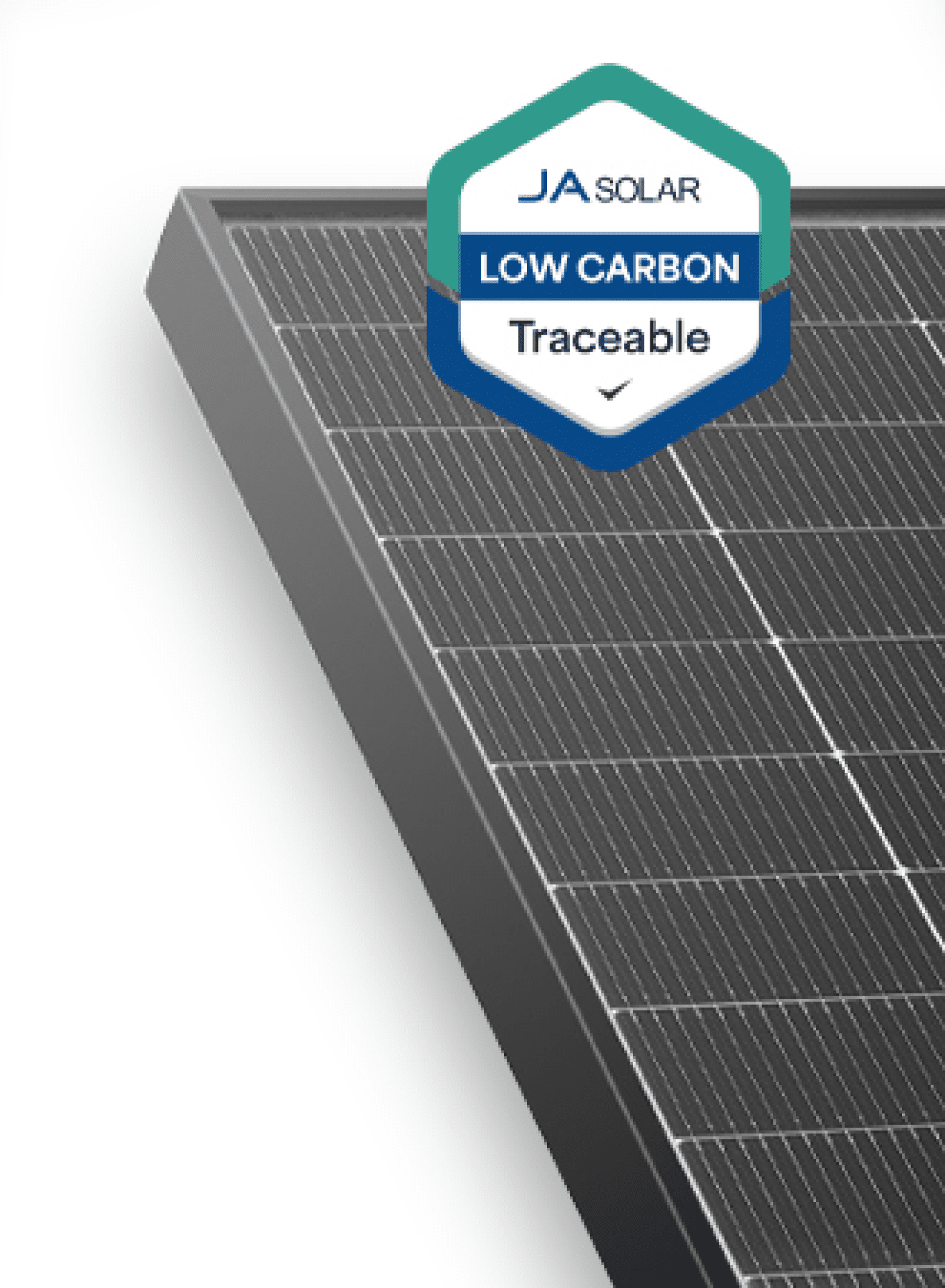 JA Solar PV Modul Panel 460W Doppelglas Bifazial MC4 Schwarz