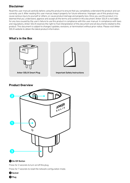 Anker SOLIX Smart Plug