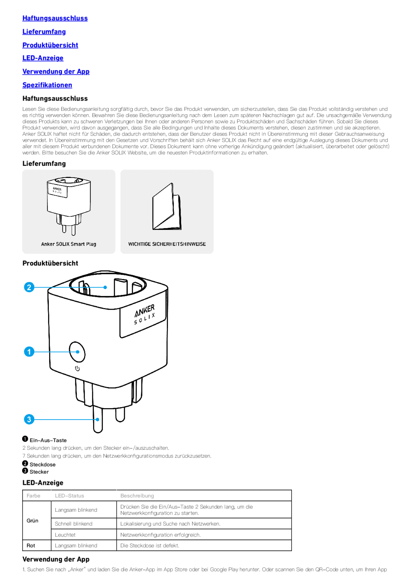 Anker SOLIX Smart Plug