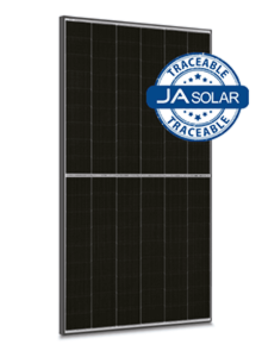 JA Solar PV Modul Panel 460W N Type Doppelglas Bifazial MC4