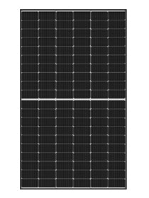 Longi PV Modul Solarpanel 370 Watt Mono PERC Halbzellen HIH Rahmen Schwarz