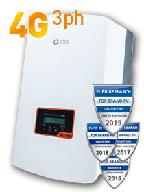 Solis Wechselrichter 8.0kW 4G 2 MPPT 3 Phasen mit DC Schalter