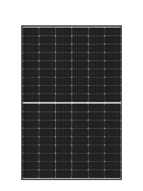 Longi PV Modul Solarpanel 405 Watt Mono PERC Halbzellen Rahmen schwarz