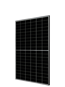 JA Solar PV Modul Solarpanel 345 Watt Mono PERC Halbzellen MC4 Rahmen Schwarz