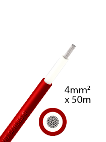 Elettro Brescia Solarkabel 4mm² 50m rot