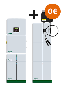 Tigo TSI 15 kW 3ph Hybrid Wechselrichter TSB 12 kWh Batterie Gratis Optimierer