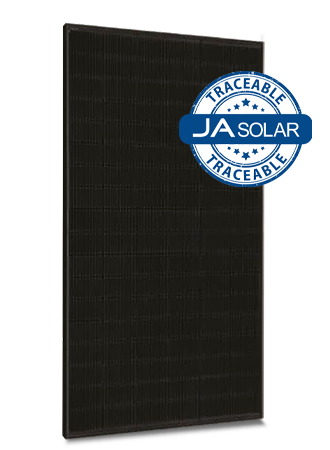 JA Solar PV Modul Panel 420W Mono PERC Halbzellen All Black MC4