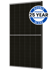 JA Solar PV Modul Panel 440W N Type Bifazial All Black MC4